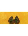 Handpainted Terracotta Jewellery – Ear rings Handpainted Terracotta Jewellery – Ear rings